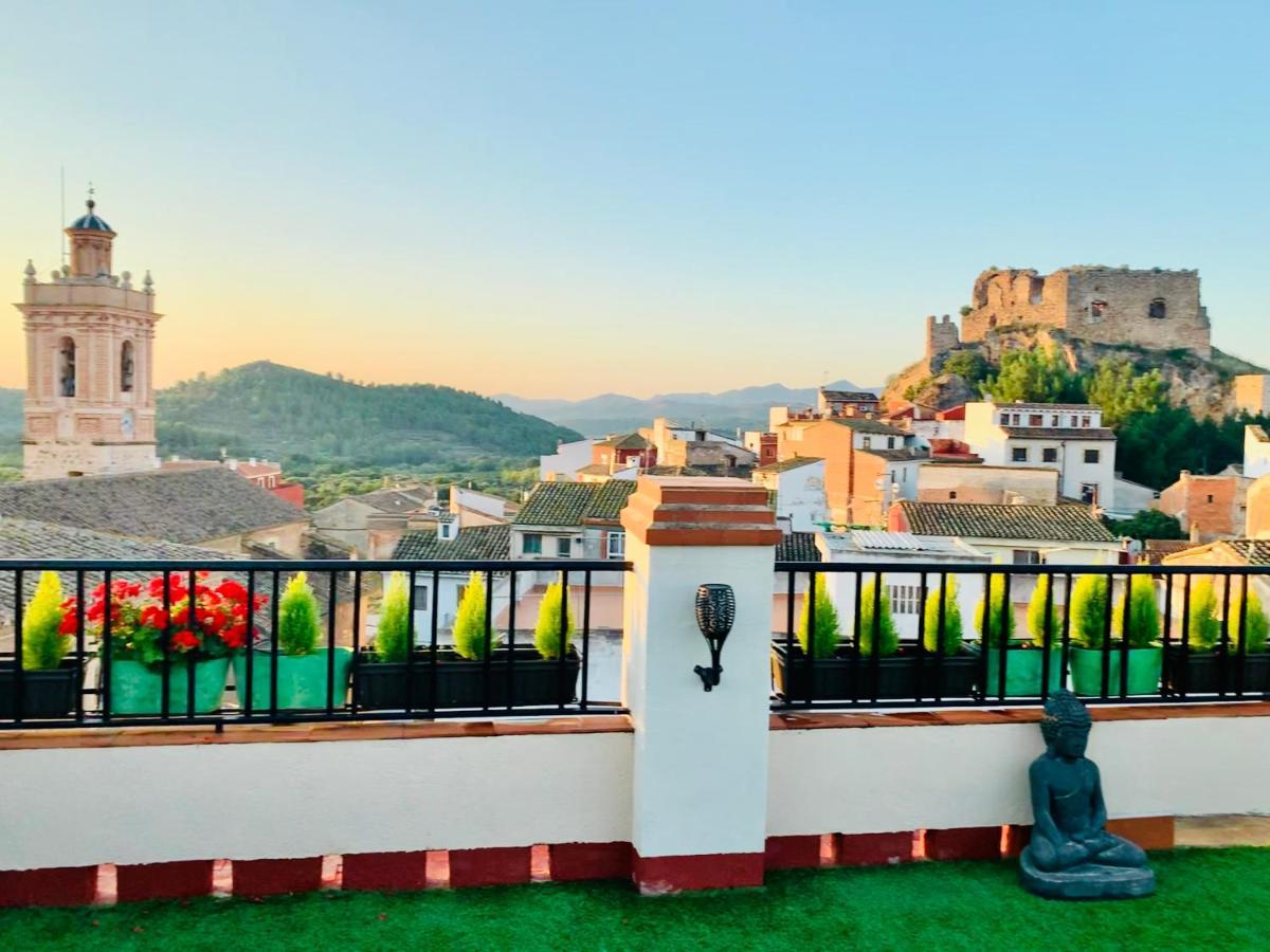 Casa Rural Valle Del Palancia Pensionat Castellnovo Exteriör bild