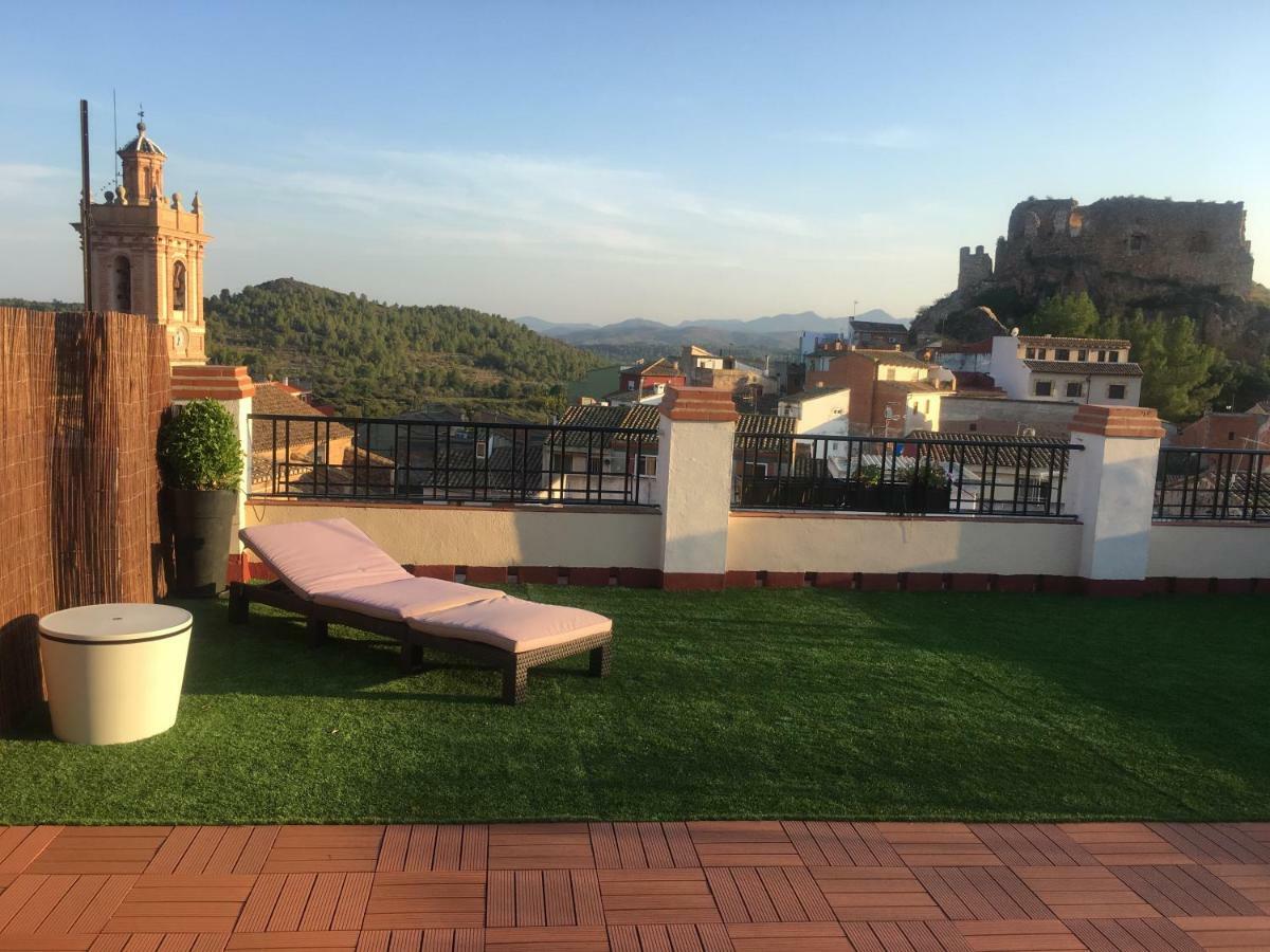 Casa Rural Valle Del Palancia Pensionat Castellnovo Exteriör bild