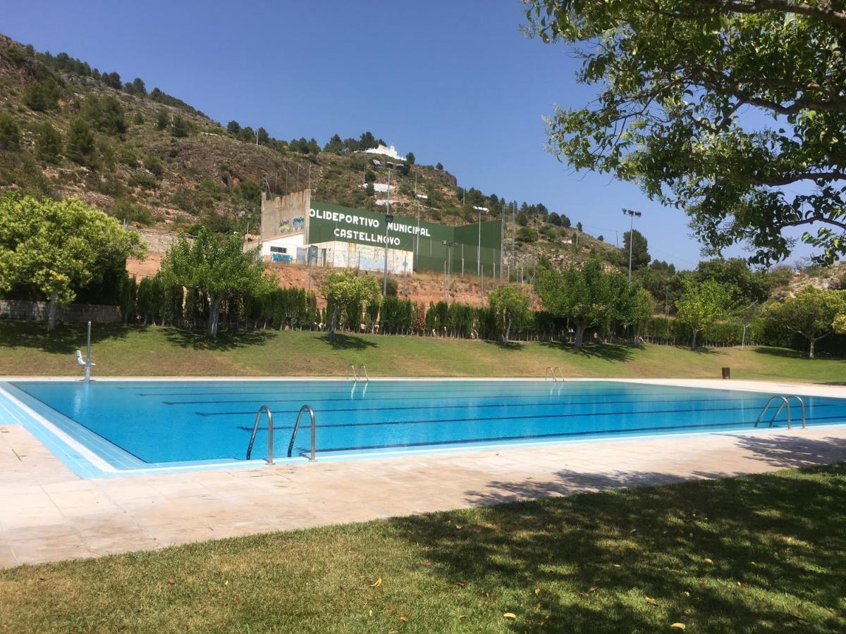 Casa Rural Valle Del Palancia Pensionat Castellnovo Exteriör bild
